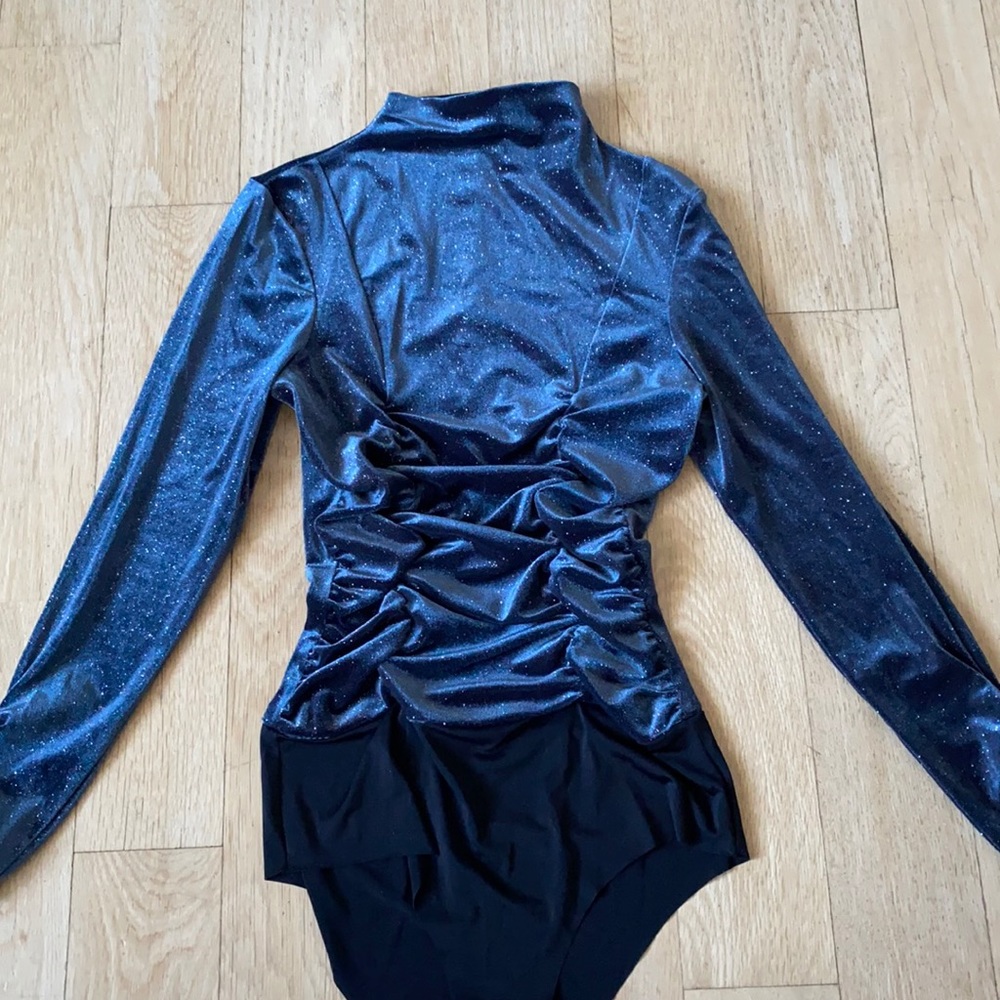 Zara Blue Bodysuit